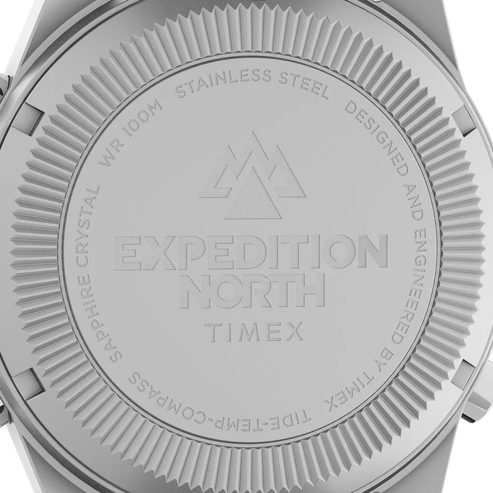 Expedition North Tide Temp  43mm Leather Band