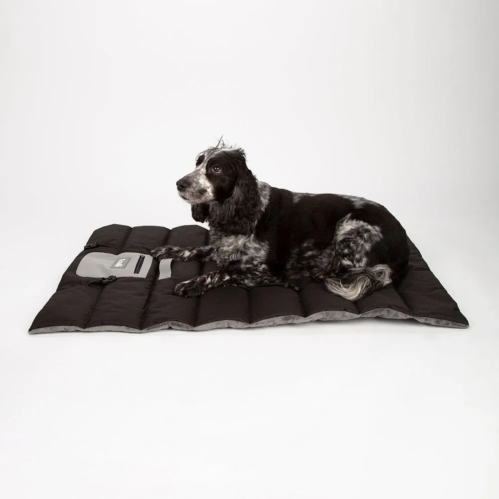 Expedition Roll Up Travel Pet Bed - Storm Grey