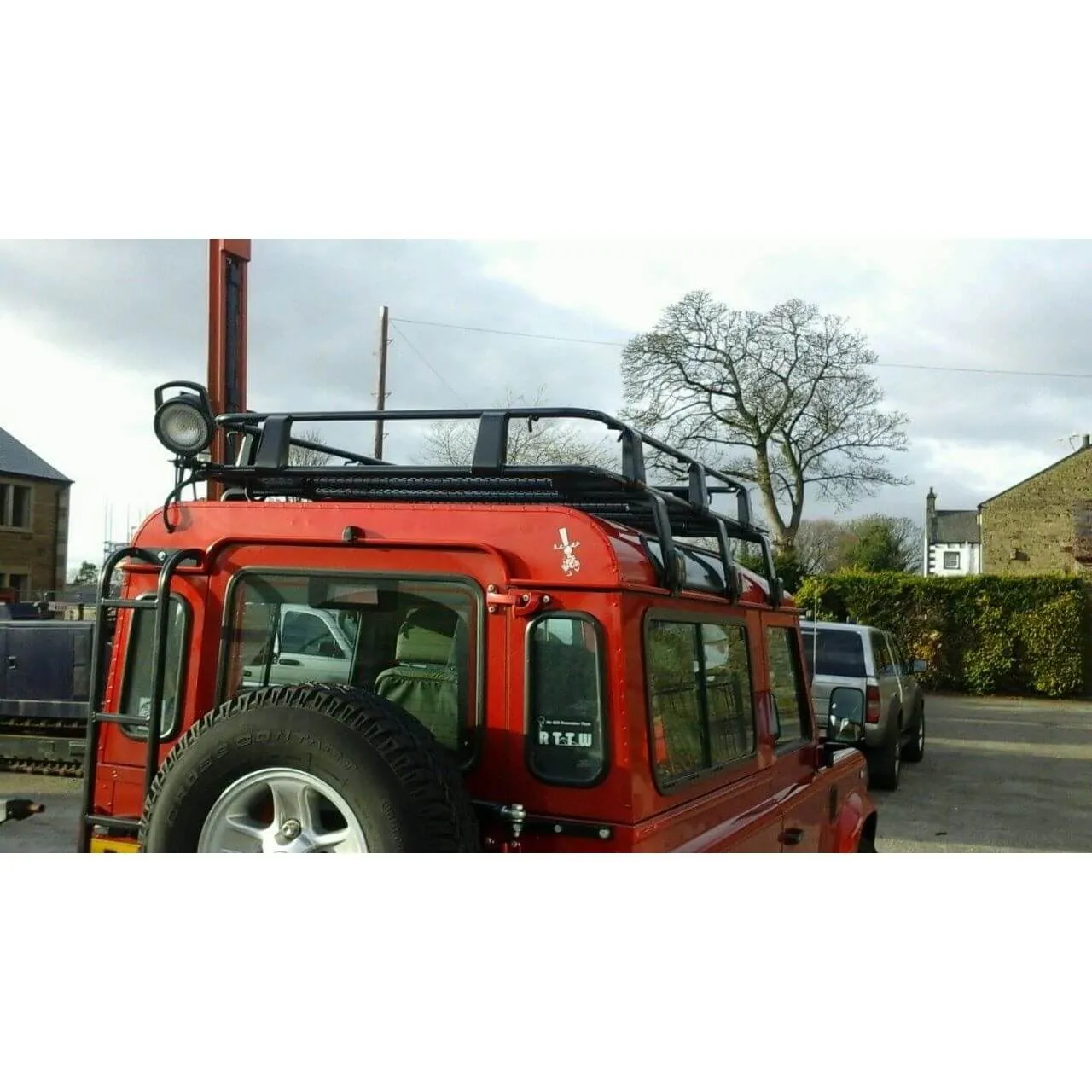 Expedition Steel Full Basket Roof Rack for Land Rover Defender 90 1983-2016