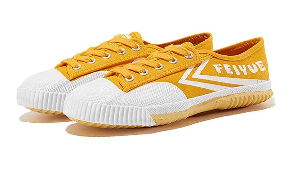 FEIYUE SHANGHAI FE LO 1920 CLASSIC Martial Art / Kung Fu / Wushu / Tai Chi Skate Sports Street Fashion Training Shoes / Sneakers Low Top Size 34-37 Female Youth Adult Yellow