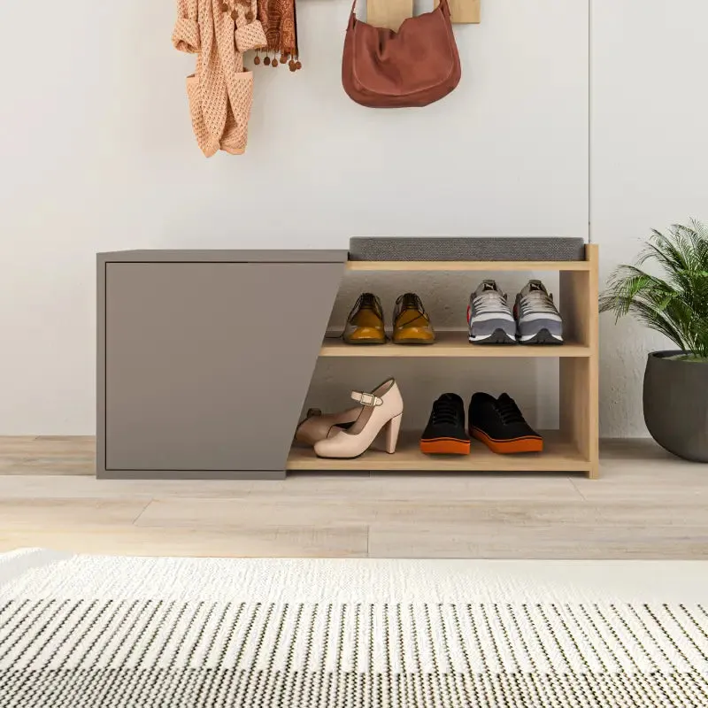 Fiona Shoe Storage With Bench Width 104 cm