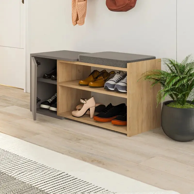 Fiona Shoe Storage With Bench Width 104 cm