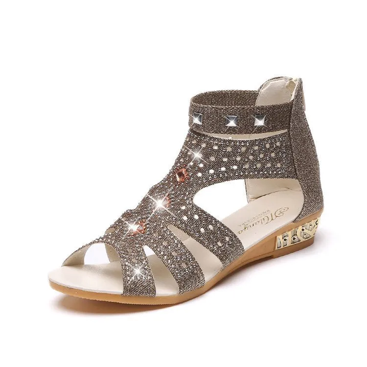 Fishbill high-top Roman sandals