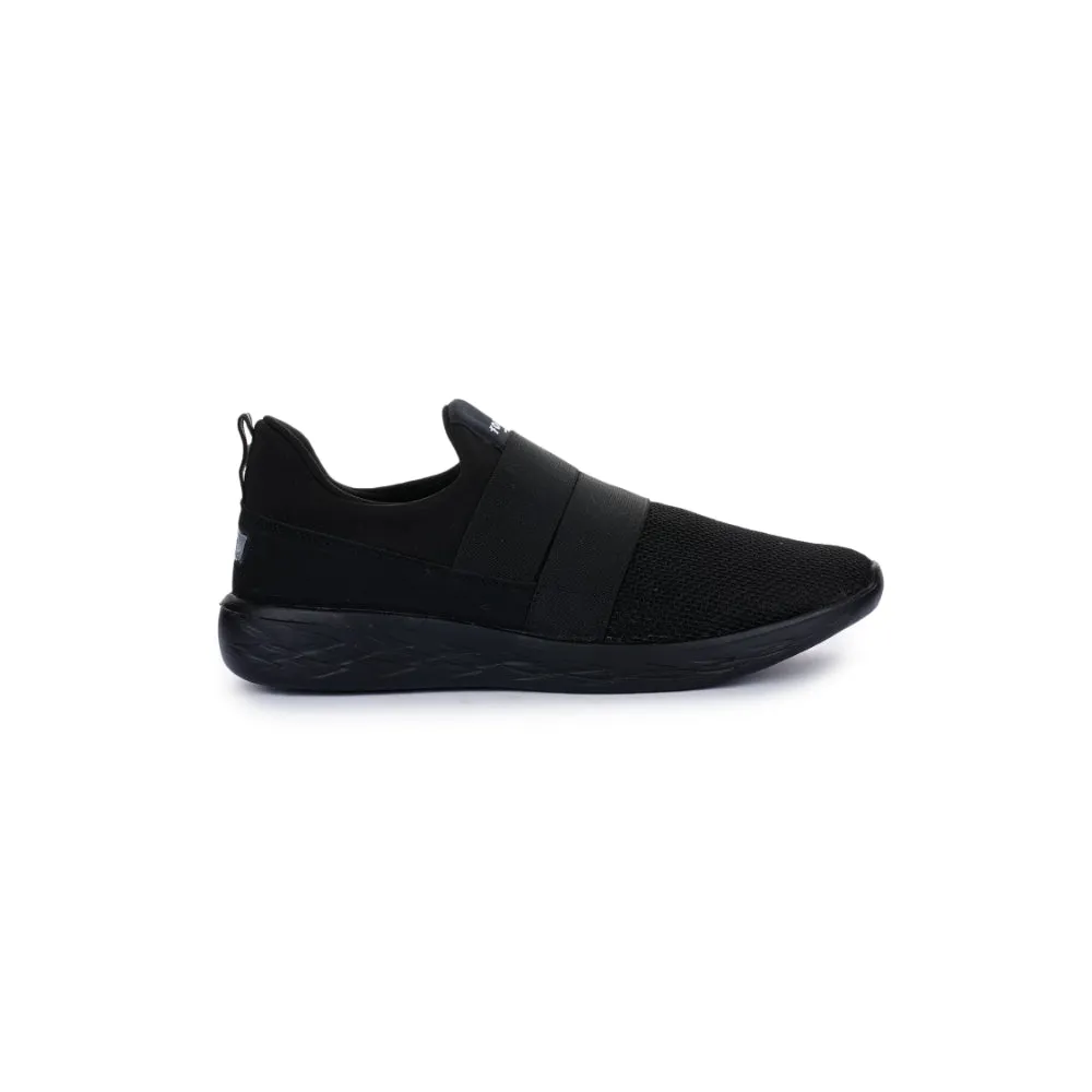 Force 10 Sports Black Slip-on Walking Shoes For Men TIGOZ By Liberty