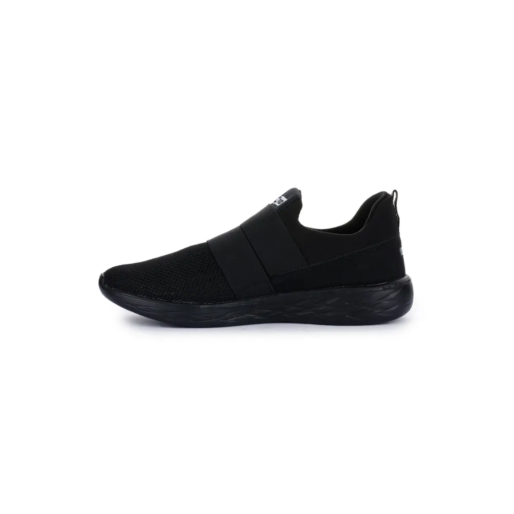 Force 10 Sports Black Slip-on Walking Shoes For Men TIGOZ By Liberty