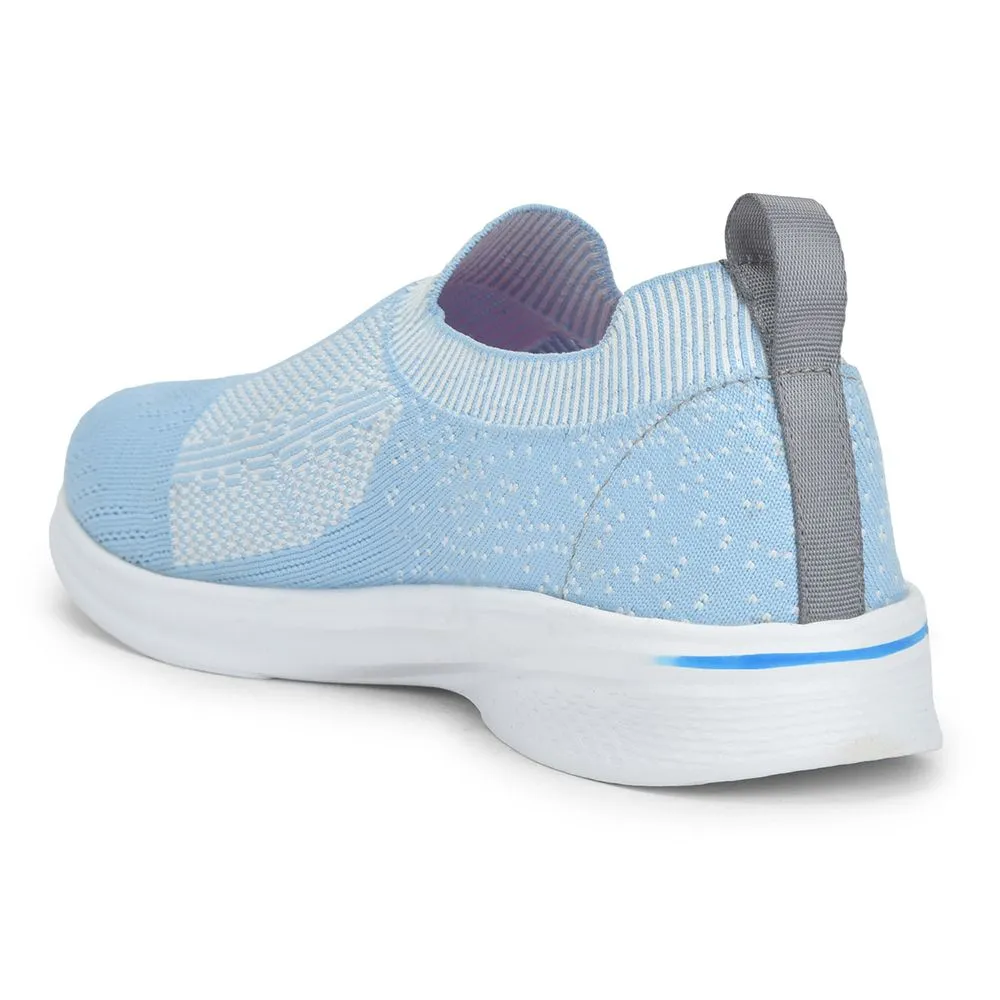 FORCE 10 Sports Non Lacing Shoe For Ladies (S.Blue) NORRIS-2E By Liberty