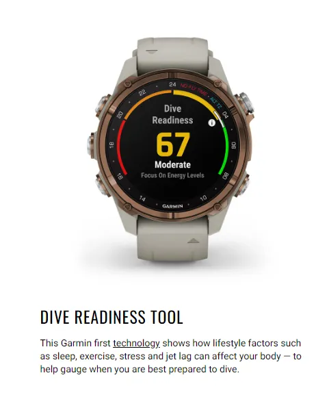 Garmin Descent Mk3i Watch-Style Dive Computer