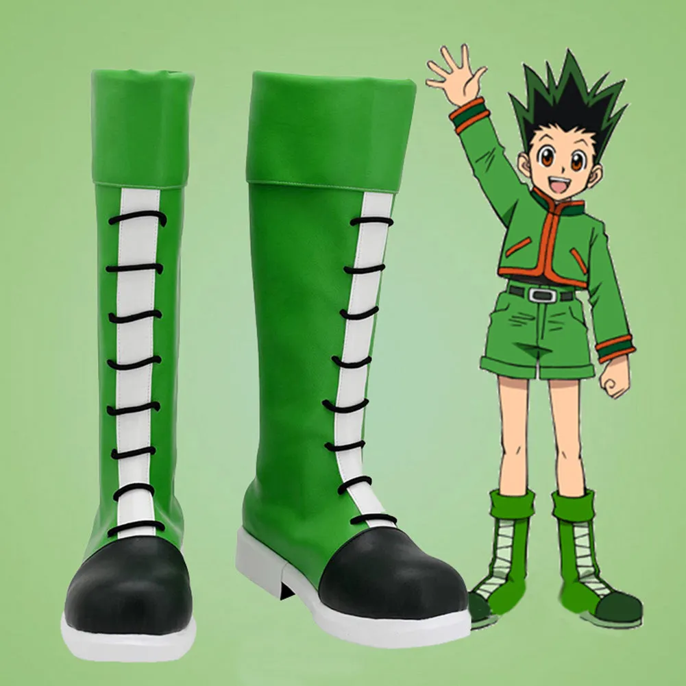 Green Boots Halloween Costumes Accessory Cosplay Shoes