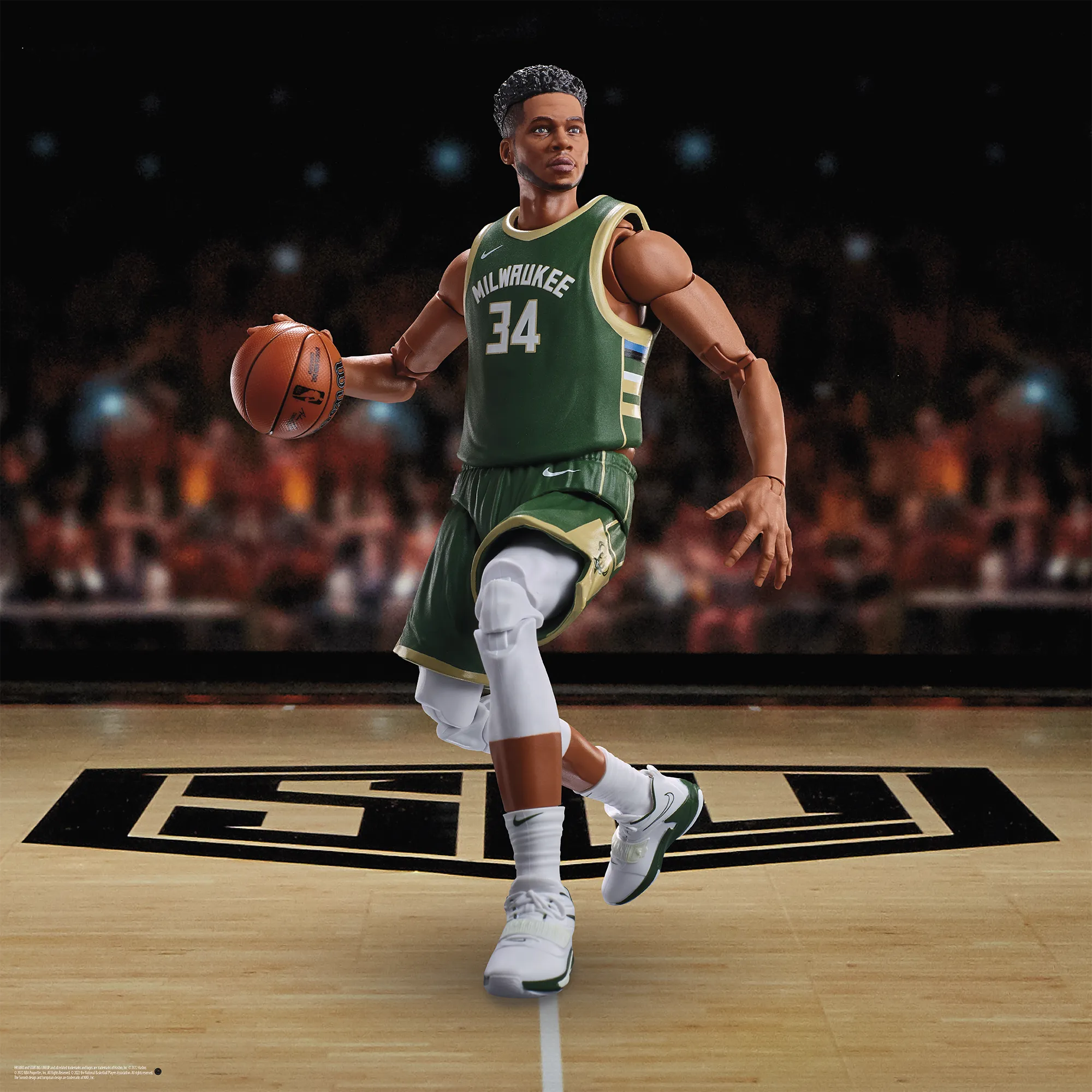 Hasbro Starting Lineup NBA Series 1 Giannis Antetokounmpo Figure