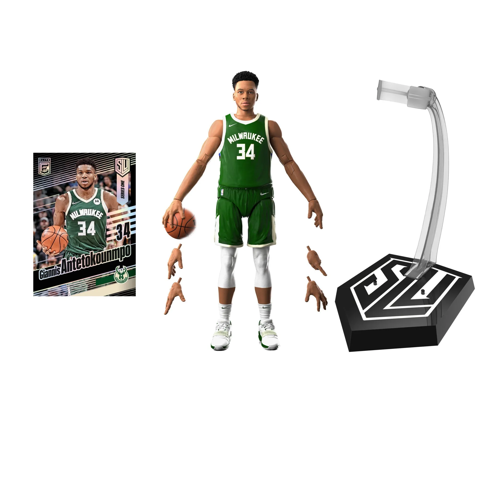 Hasbro Starting Lineup NBA Series 1 Giannis Antetokounmpo Figure