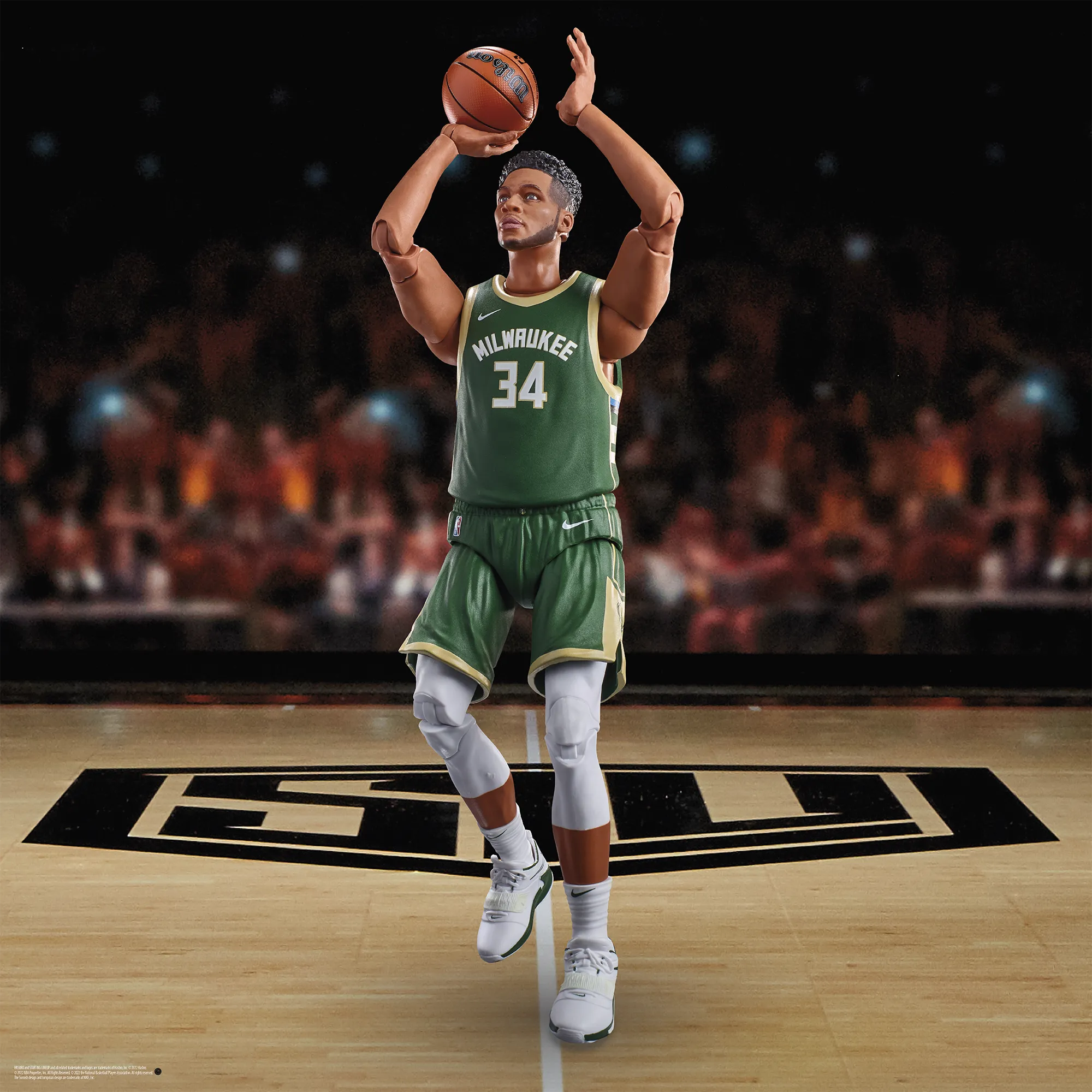 Hasbro Starting Lineup NBA Series 1 Giannis Antetokounmpo Figure