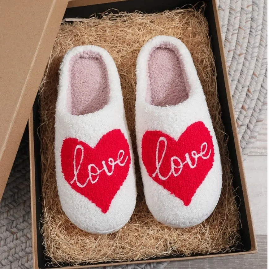 Heart Slippers - #6295-9299