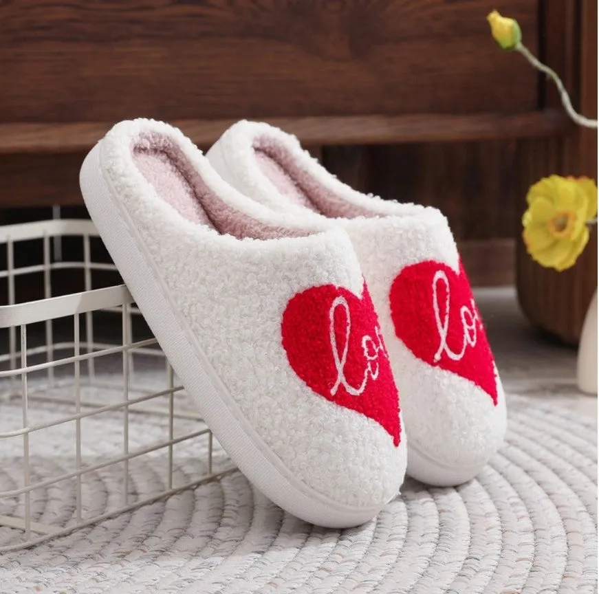 Heart Slippers - #6295-9299