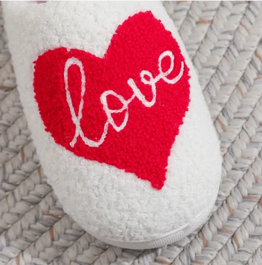 Heart Slippers - #6295-9299