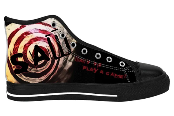 Jigsaw Horror High Top Shoes