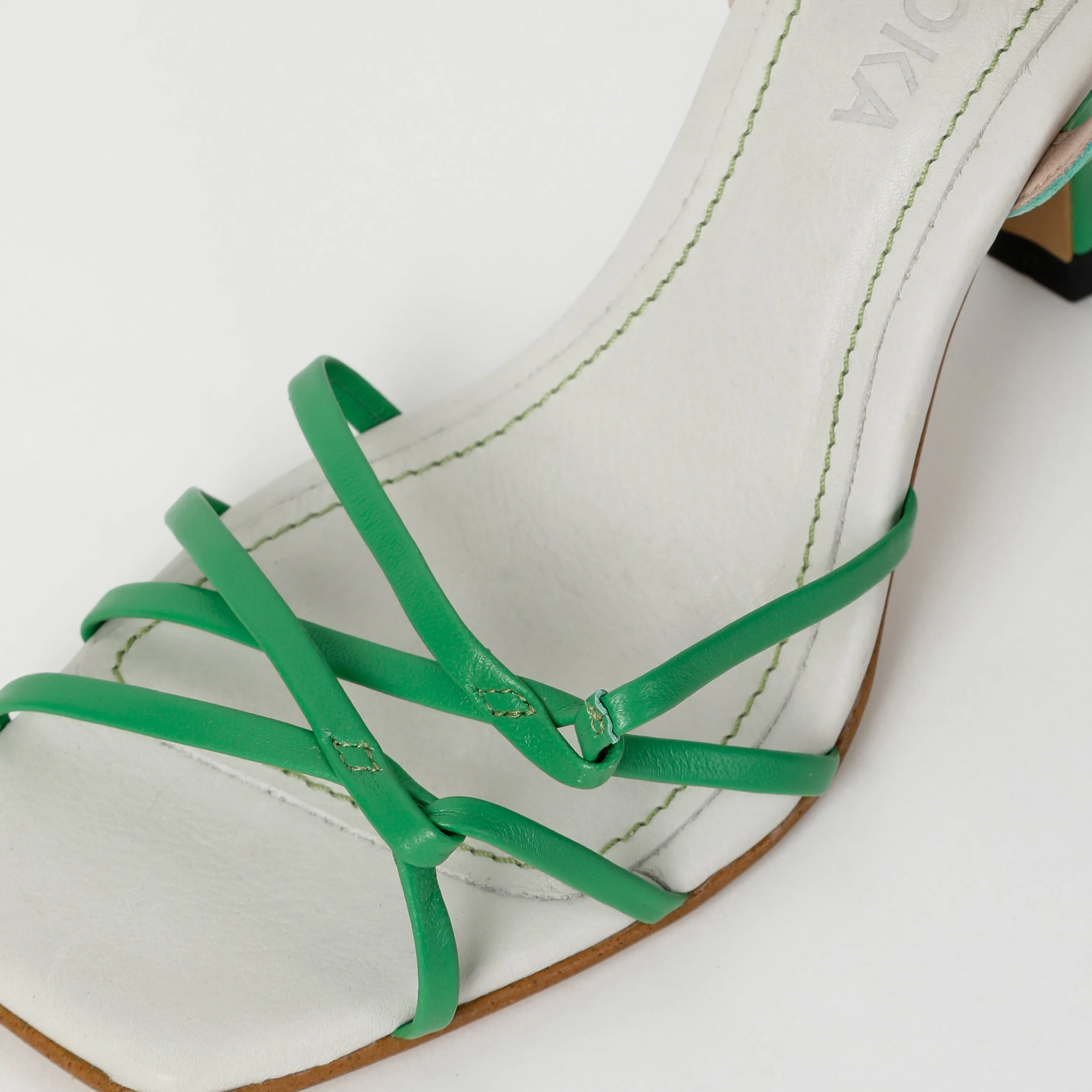 KARASSA high heel sandal - Grasshopper