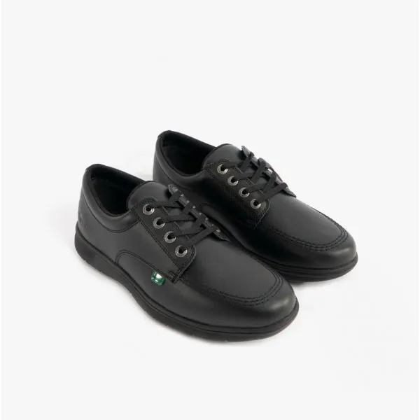 KELLAND LACE SHOE Unisex Leather Shoes Black