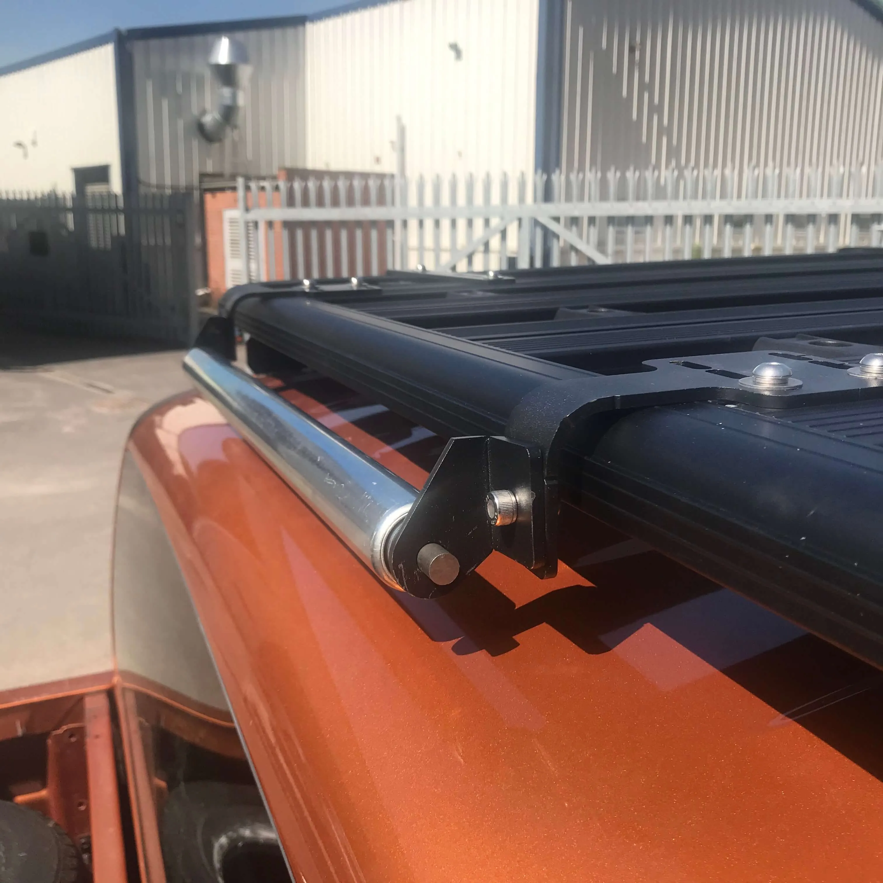 Ladder Cargo Roller Bar Kit for Direct4x4 AluMod Low Profile Roof Racks