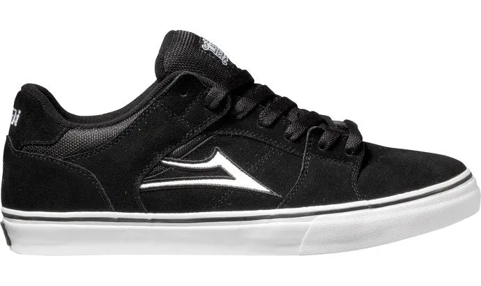 Lakai Shoes Carroll Select Low - Black/White Suede