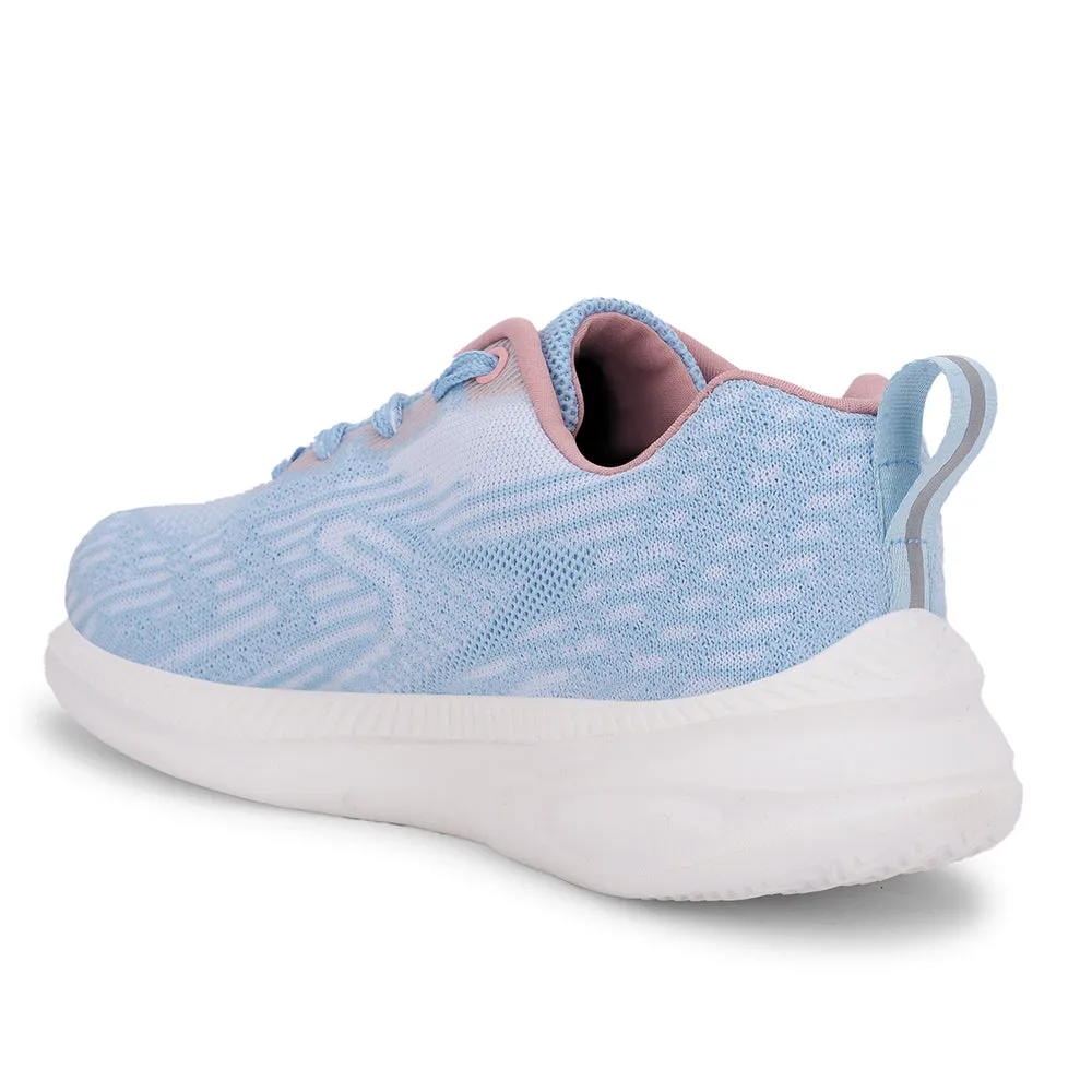 Leap7x By Liberty Women WEST-1 S.Blue Sports Lacing Shoes