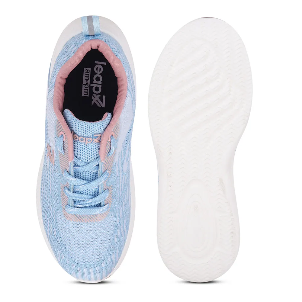 Leap7x By Liberty Women WEST-1 S.Blue Sports Lacing Shoes