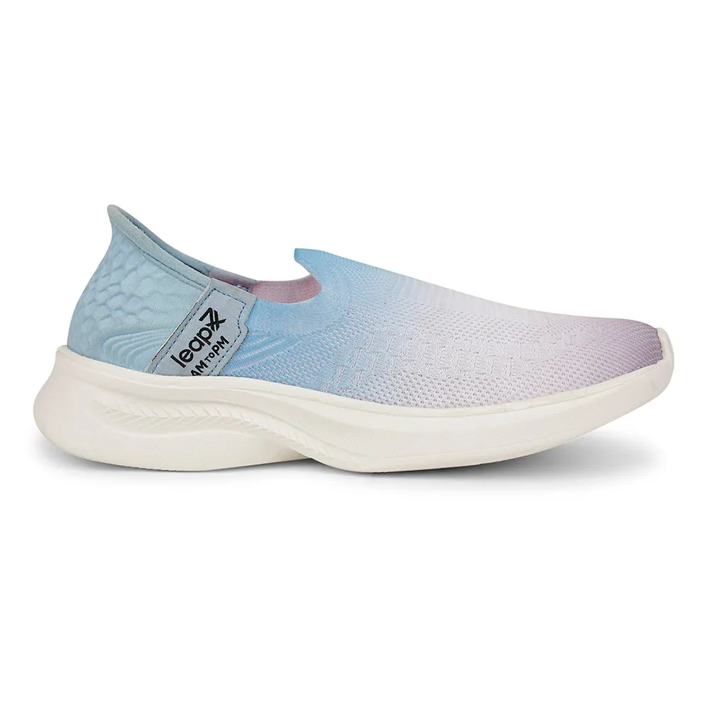 Leap7x Sports Sky Blue Walking Shoes For Women EAZY-W4 By Liberty