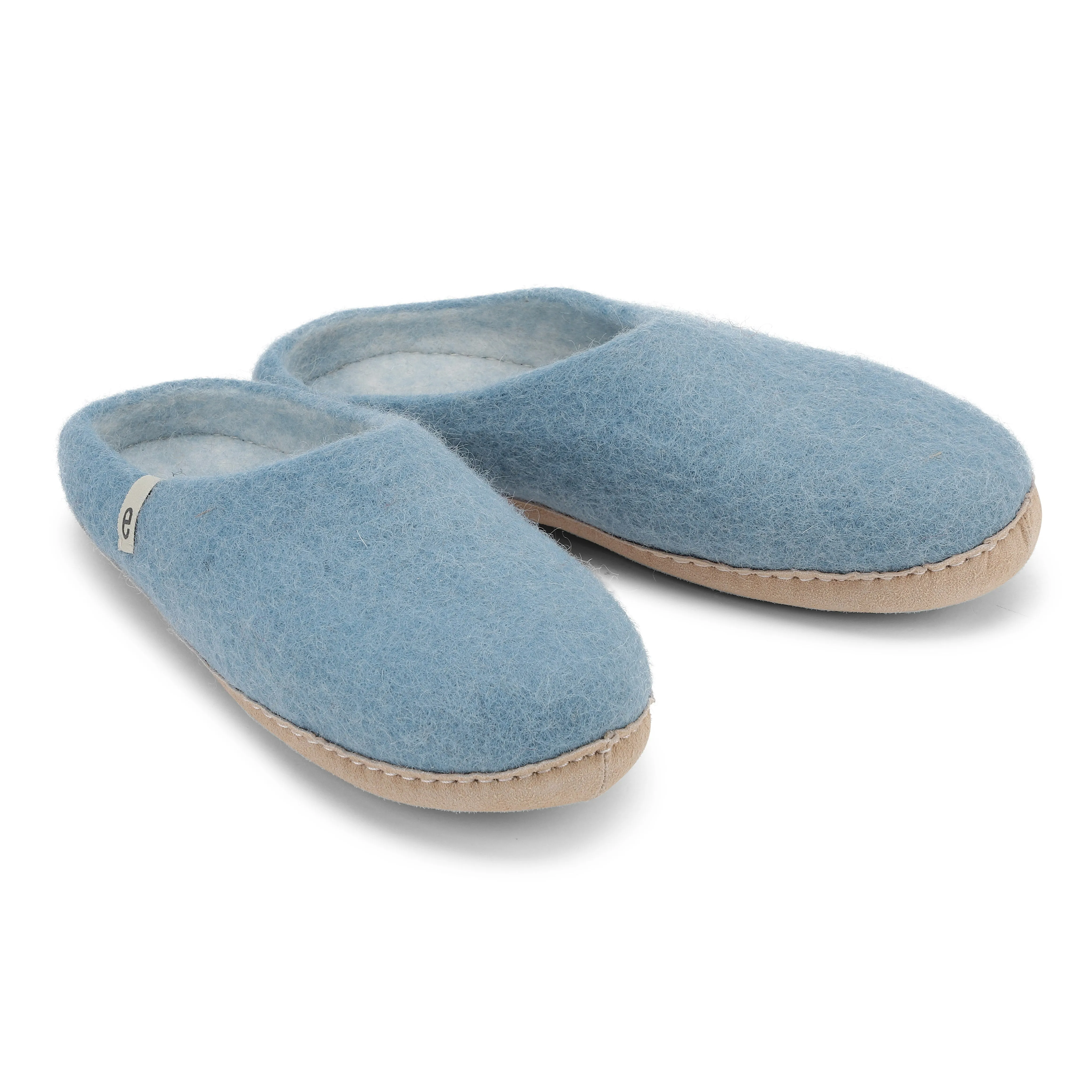 Light Blue Fair Trade Slippers