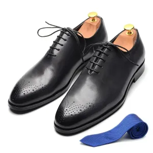 Luxury Genuine Leather Oxford Dress Shoes