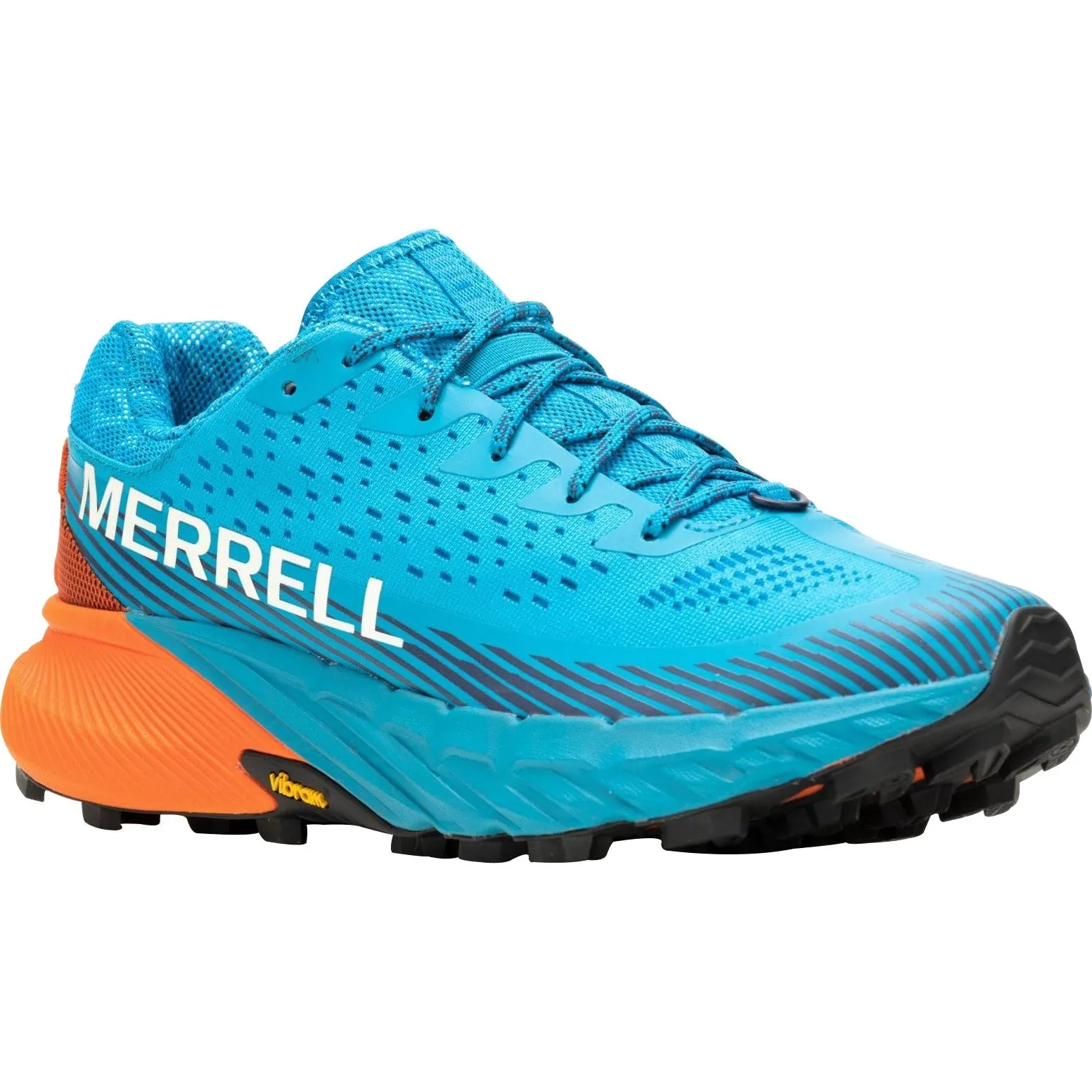 Merrell Agility Peak 5 Mens Trail Running Shoes - Blue