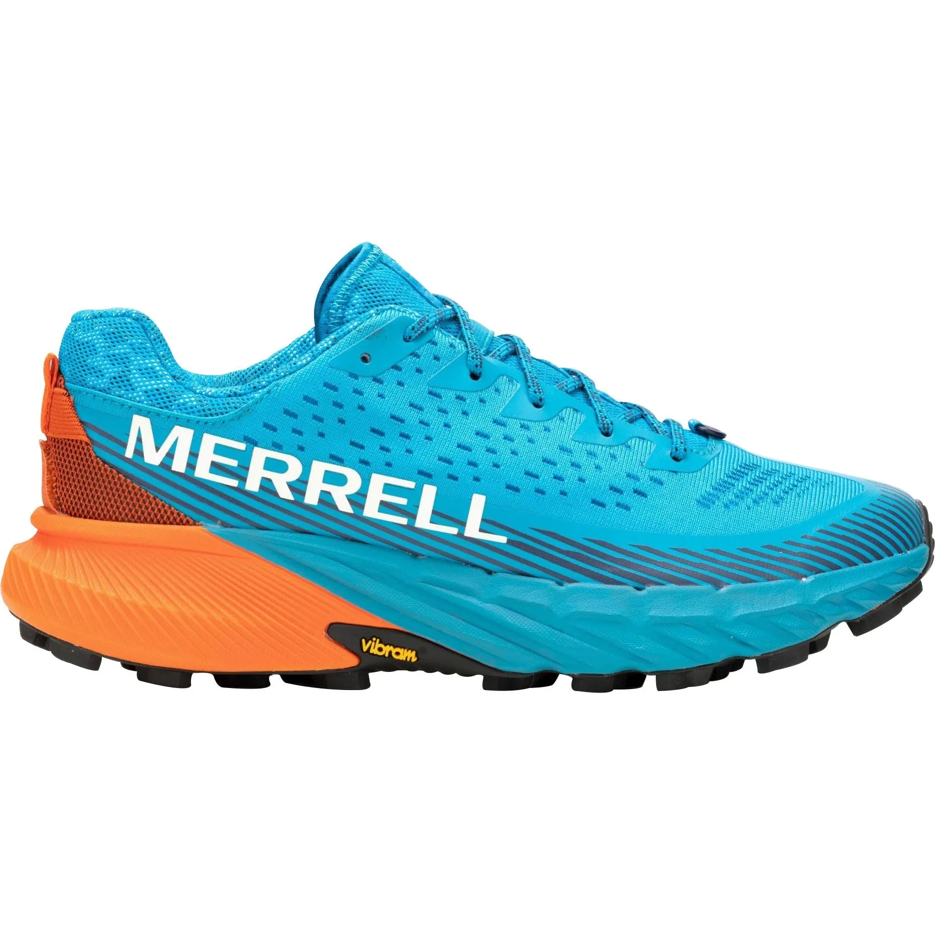 Merrell Agility Peak 5 Mens Trail Running Shoes - Blue