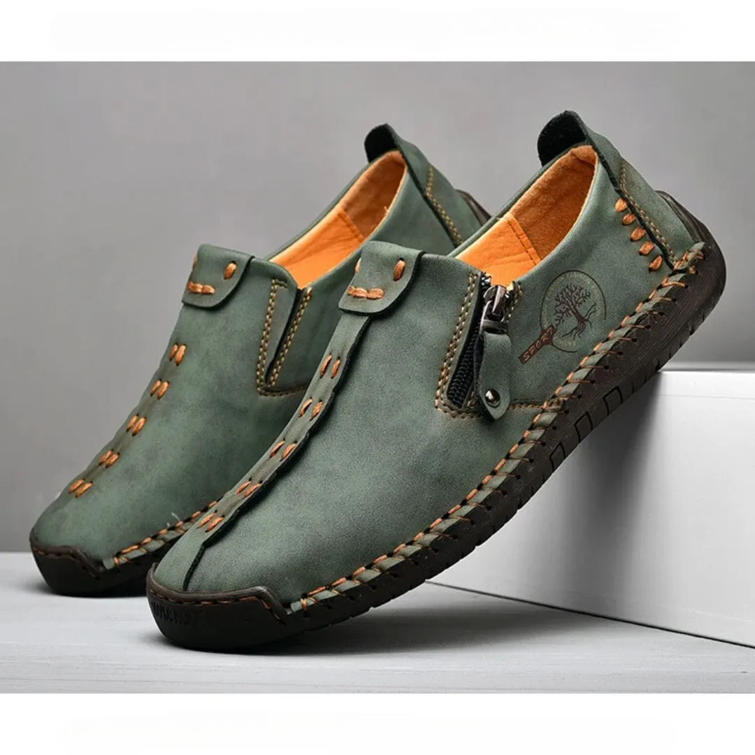 MetroEase Leather Loafers