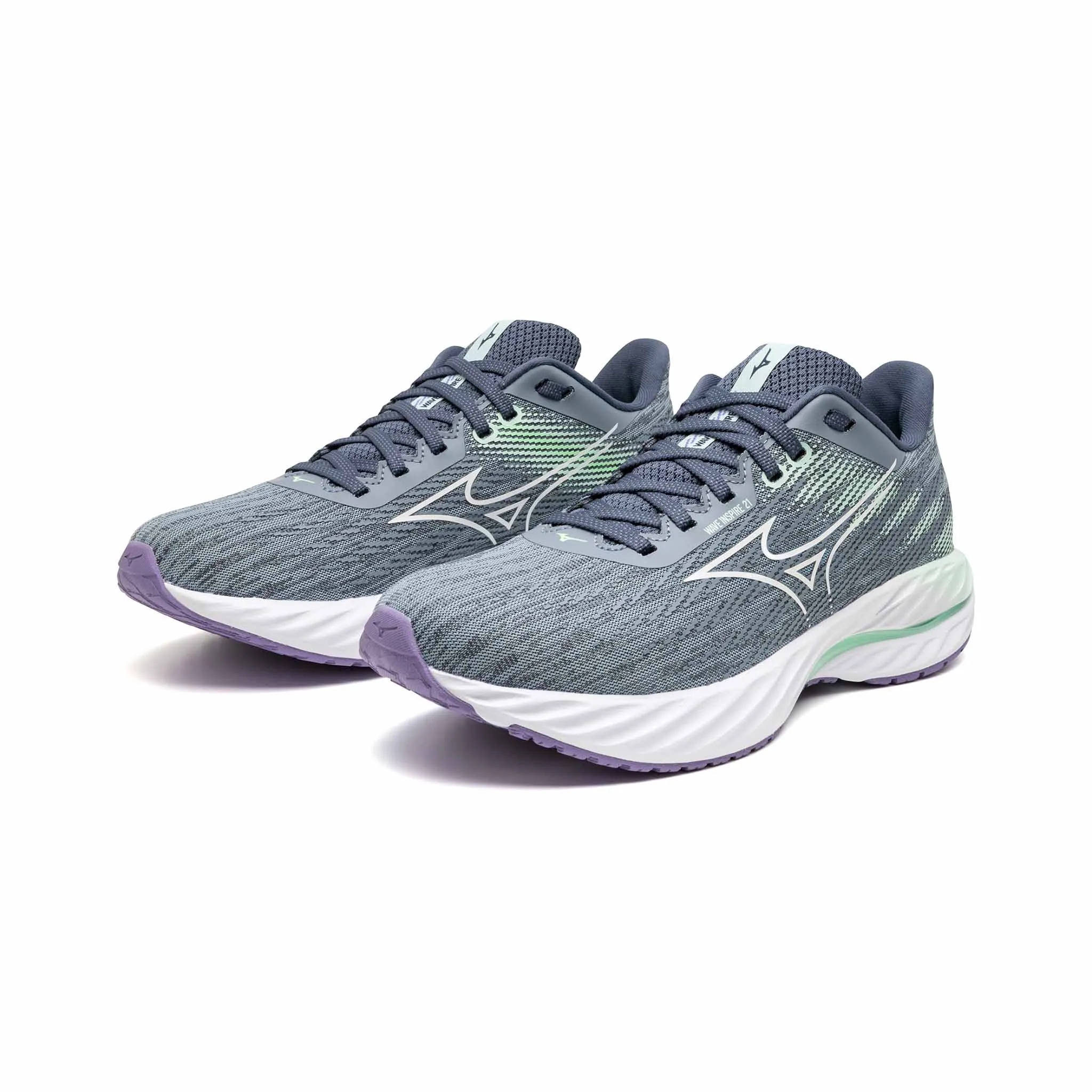 Mizuno | Women's Wave Inspire 21 Running Shoes - Tradewinds