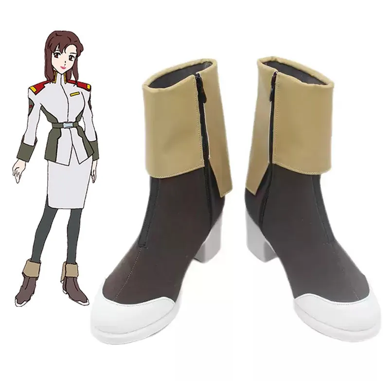 Mobile Suit Gundam SEED Murrue Ramius Cosplay Shoes