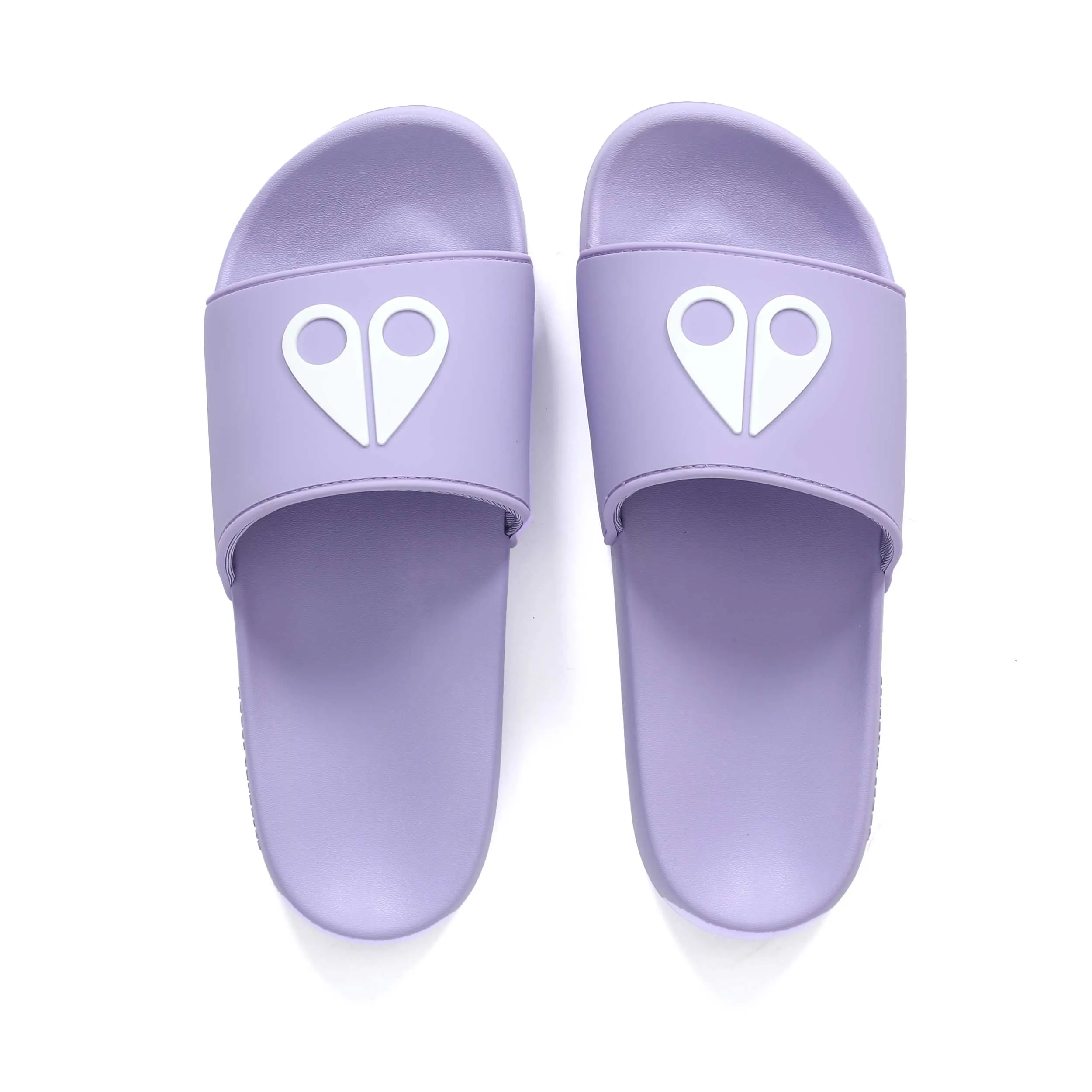 Moose Knuckles Logo Icon Sport Slide in Orchid Petal