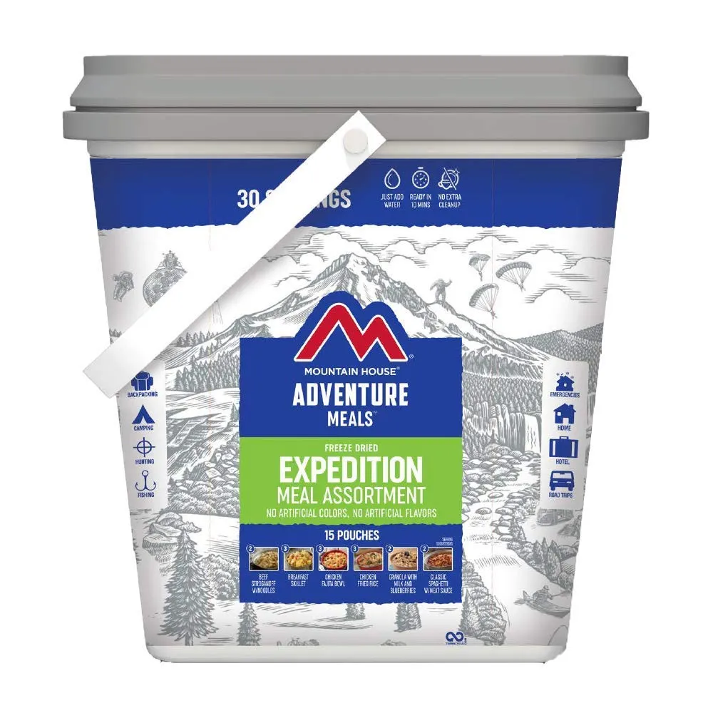 Mountain House - Expedition Bucket - 30 Servings