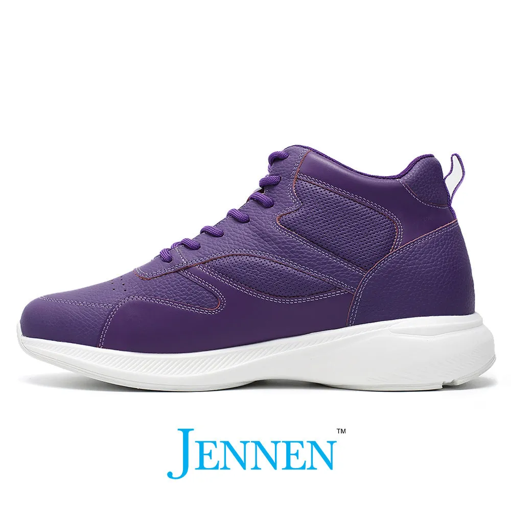 Mr. Pippen 8cm | 3.2 inches Vibrant Purple Sneakers with Hidden Height Boost