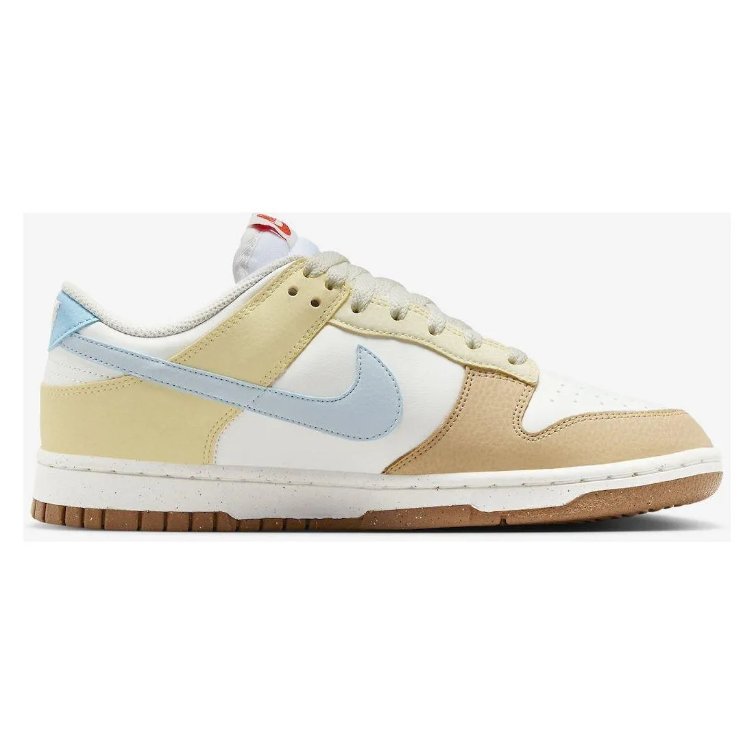 Nike Women's Dunk Low Shoes - Summit White / Aquarius Blue / Soft Yellow / Glacier Blue