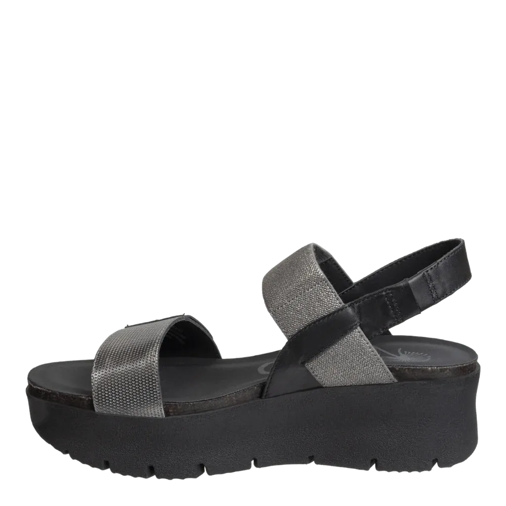 Nova Platform Sandal • Black