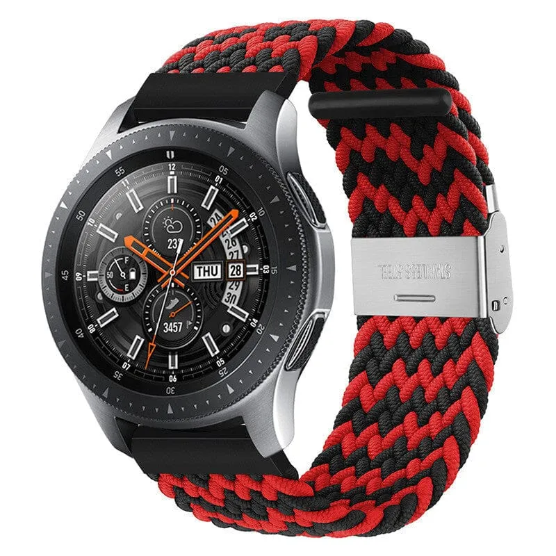 Nylon Braided Loop Watch Straps Compatible with the Timex 20mm Range