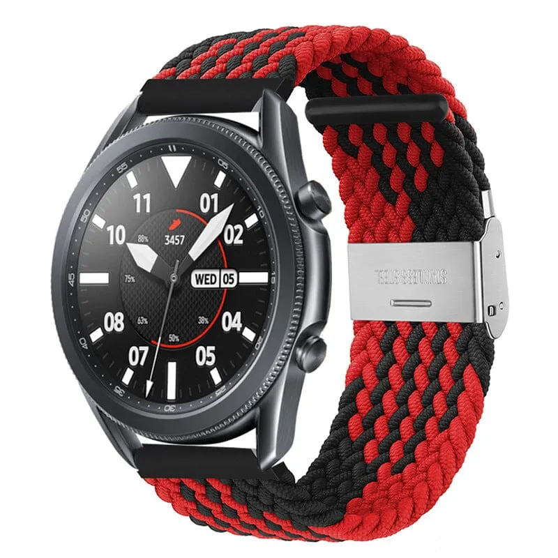 Nylon Braided Loop Watch Straps Compatible with the Timex 20mm Range