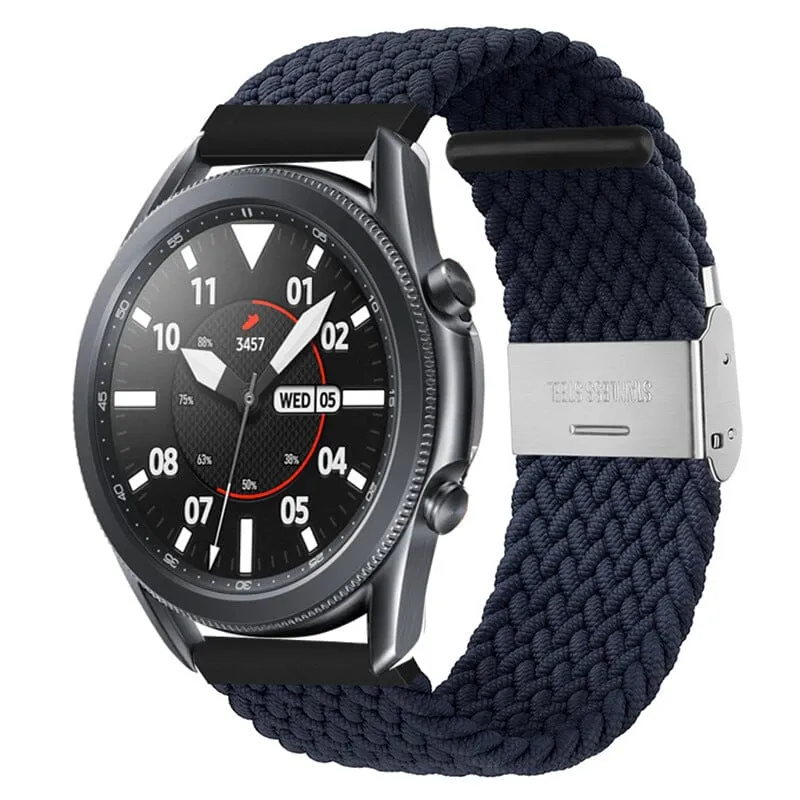 Nylon Braided Loop Watch Straps Compatible with the Timex 20mm Range