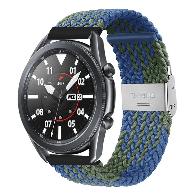 Nylon Braided Loop Watch Straps Compatible with the Timex 20mm Range