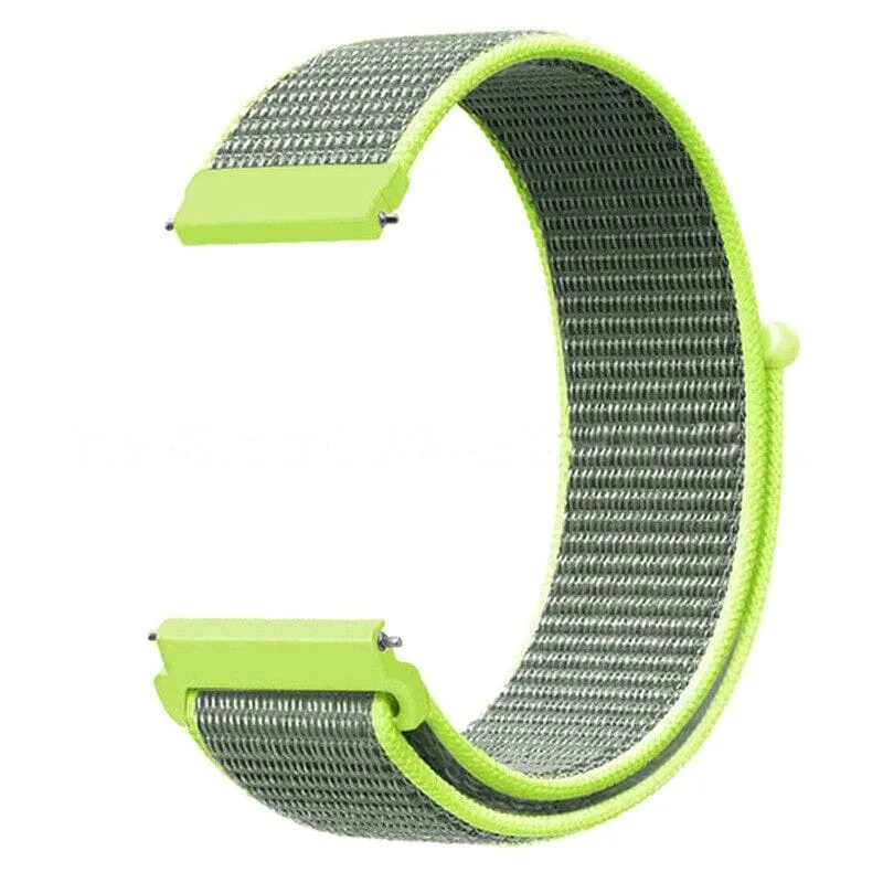 Nylon Sports Loop Watch Straps Compatible with the Timex 20mm Range