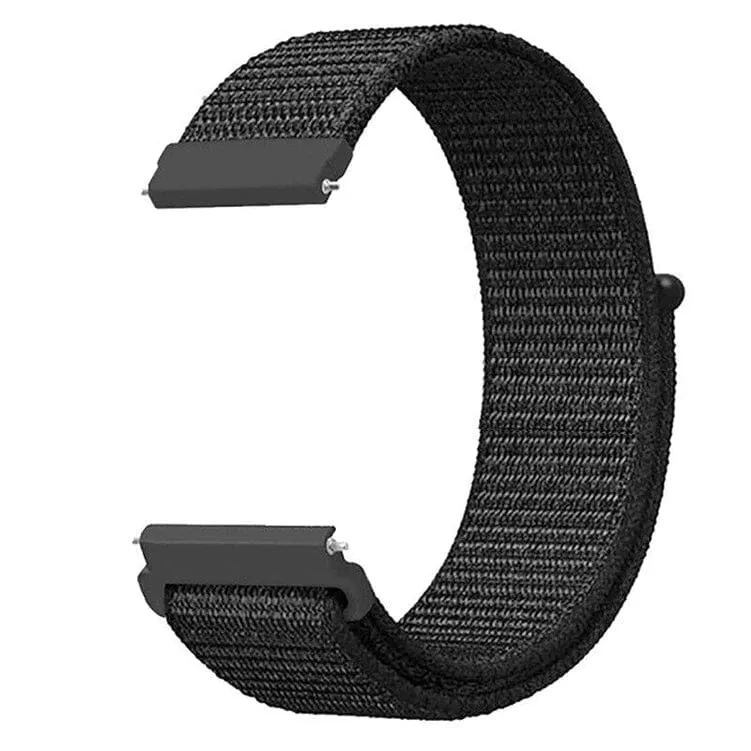 Nylon Sports Loop Watch Straps Compatible with the Timex 20mm Range