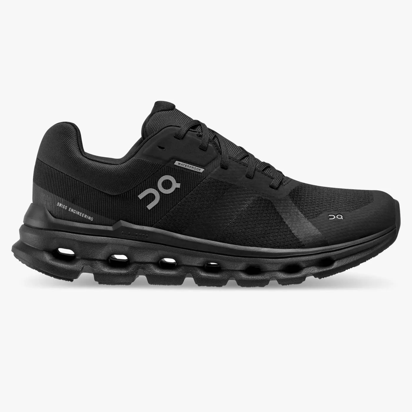 On Running Women's Cloudrunner Waterproof Shoes - All Black