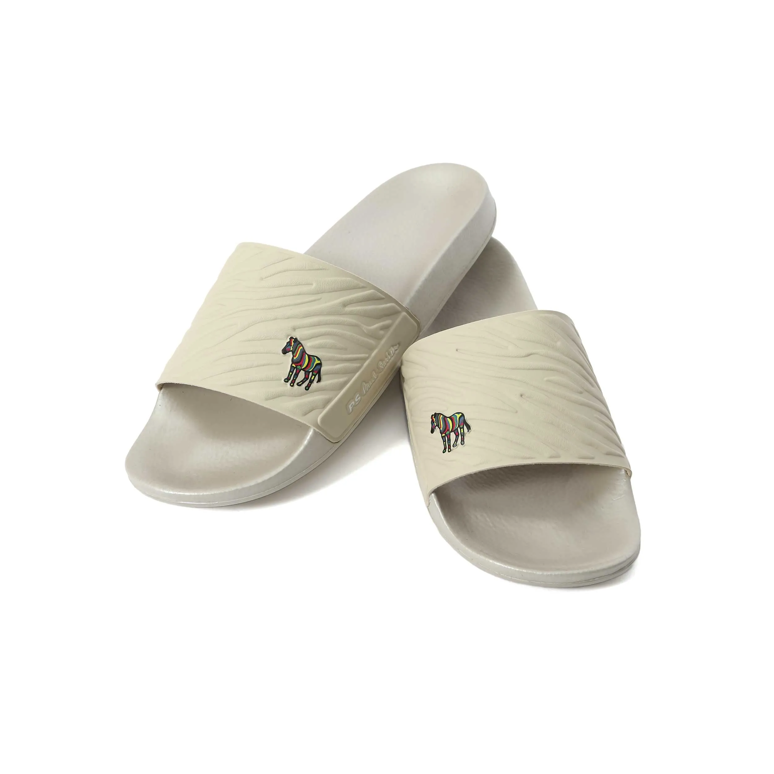 Paul Smith Nyro Zebra Slide in Off White