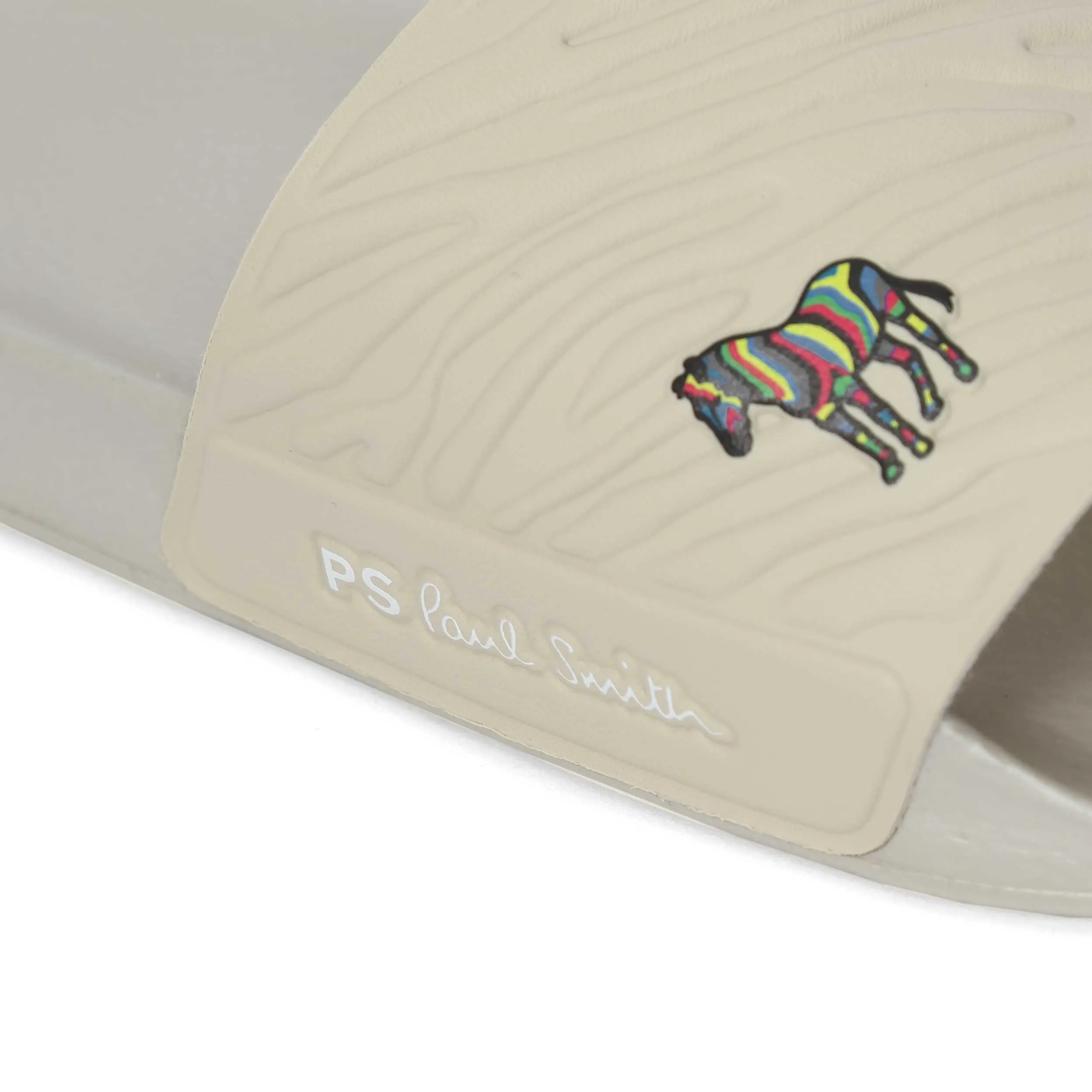 Paul Smith Nyro Zebra Slide in Off White