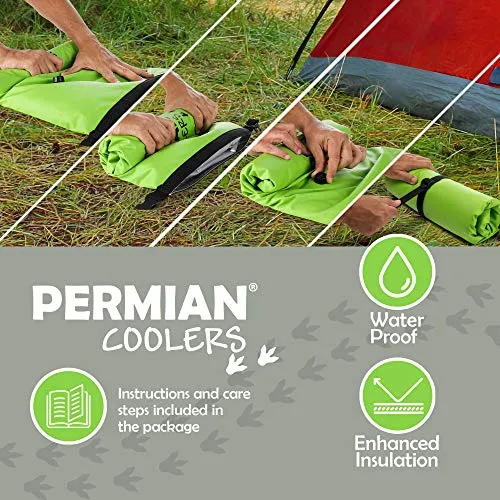 Permian Coolers Portable Cooler Bag with Roll Top Insulated