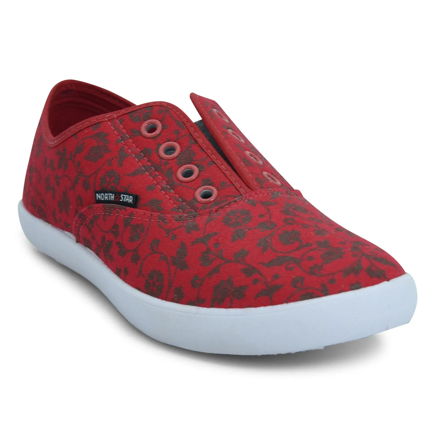 Red Casual Shoe for Women