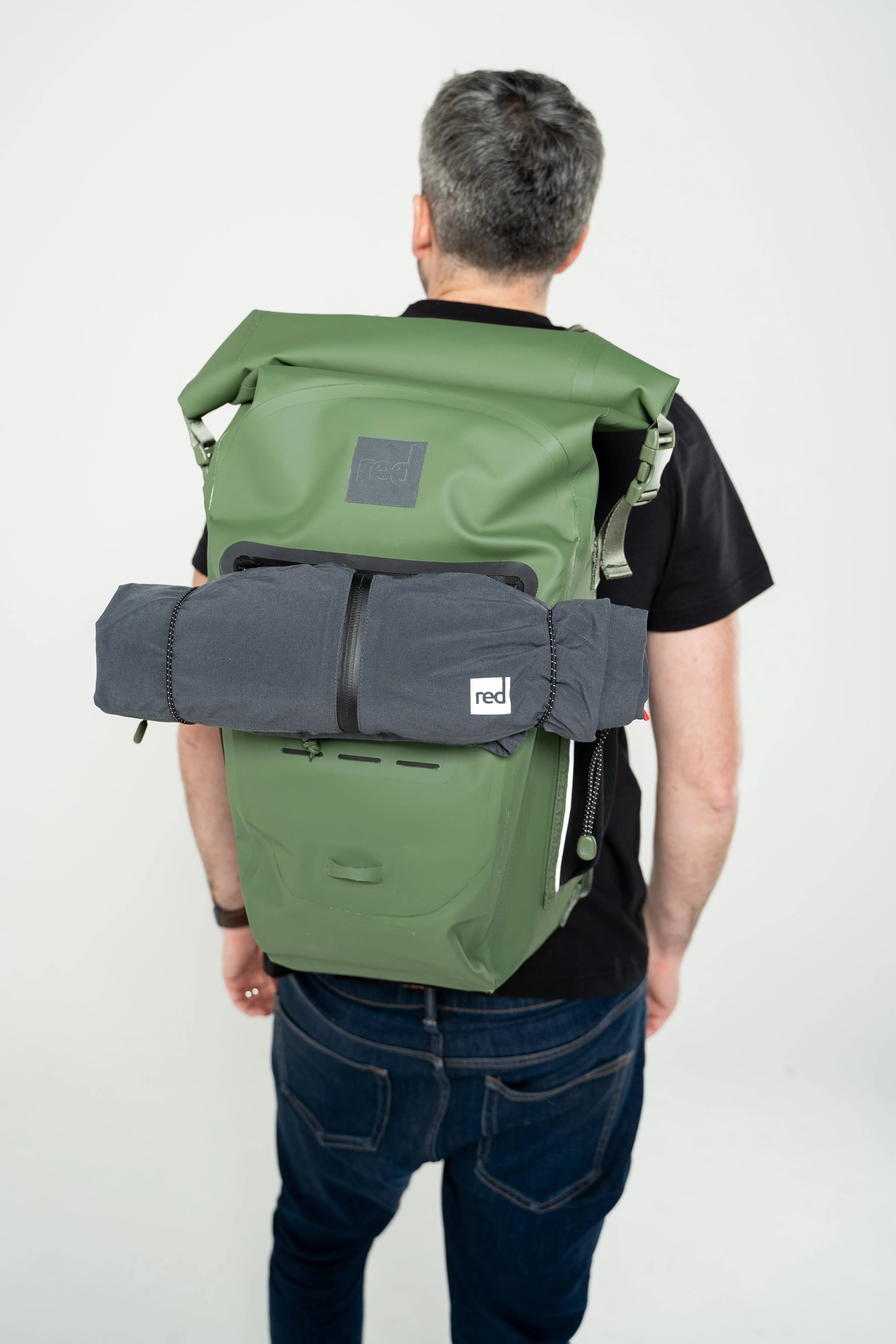 RED PADDLE WATERPROOF BACKPACK 30L OLIVE GREEN